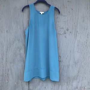 Teal blue Leith sleeveless dress (M)
